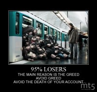 95% LOSERS