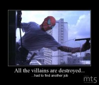 All the villains are destroyed...
