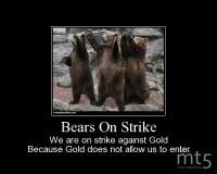 Bears On Strike
