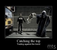 Catching the top