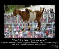 ˮDon't try this if you are new!ˮ