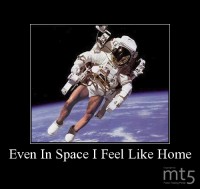 Even In Space I Feel Like Home