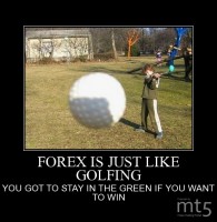 FOREX IS JUST LIKE GOLFING