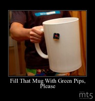 Fill That Mug With Green Pips, Please