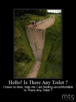 Hello! Is There Any Toilet ?