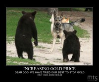 INCREASING GOLD PRICE