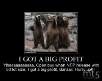 I GOT A BIG PROFIT
