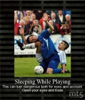 Sleeping While Playing