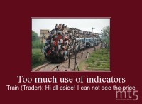 Too much use of indicators