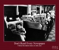 Don't Read Every Newspaper