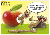 Apple Inc computers hacked