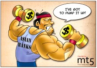 Asian banks oust European peers from financial markets
