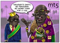 Treasury of Zimbabwe has only $217 left