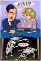 EU and IMF Agreed on $43.7 bln euro Bailout to Greece