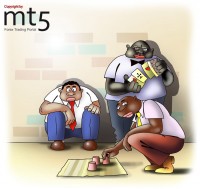 Hundreds of brokers in Nigeria were accused of scam on the stock market