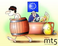 Greece cut the budget deficit by 42% for half a year