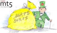 China abruptly decreased crediting of America