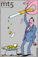 Morgan Stanley Cuts CEO’s Pay by 25%