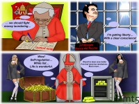 Pope prepares rescript against money laundering