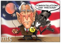 Bush Jr costs America $1.3 mln a year
