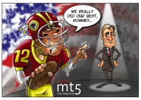 US Footballers Predict Romney Victory