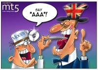UK PM blamed for credit rating downgrade