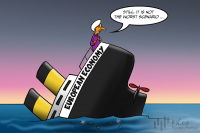 ECB president says impact of Iran conflict on eurozone economy remains moderate