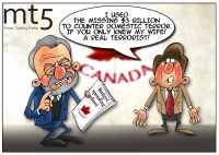 Canadian officials misappropriate funds allocated to anti-terrorism 