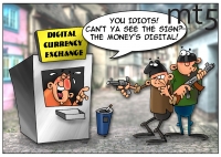 Virtual money, but real gangsters