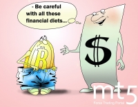 Bitcoin value dropped fourfold in two days   