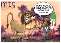 Iran is hunting for uranium and gold