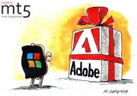Adobe shares skyrocket on Microsoft buy report