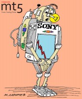 Акции Sony обвалились на пять процентов