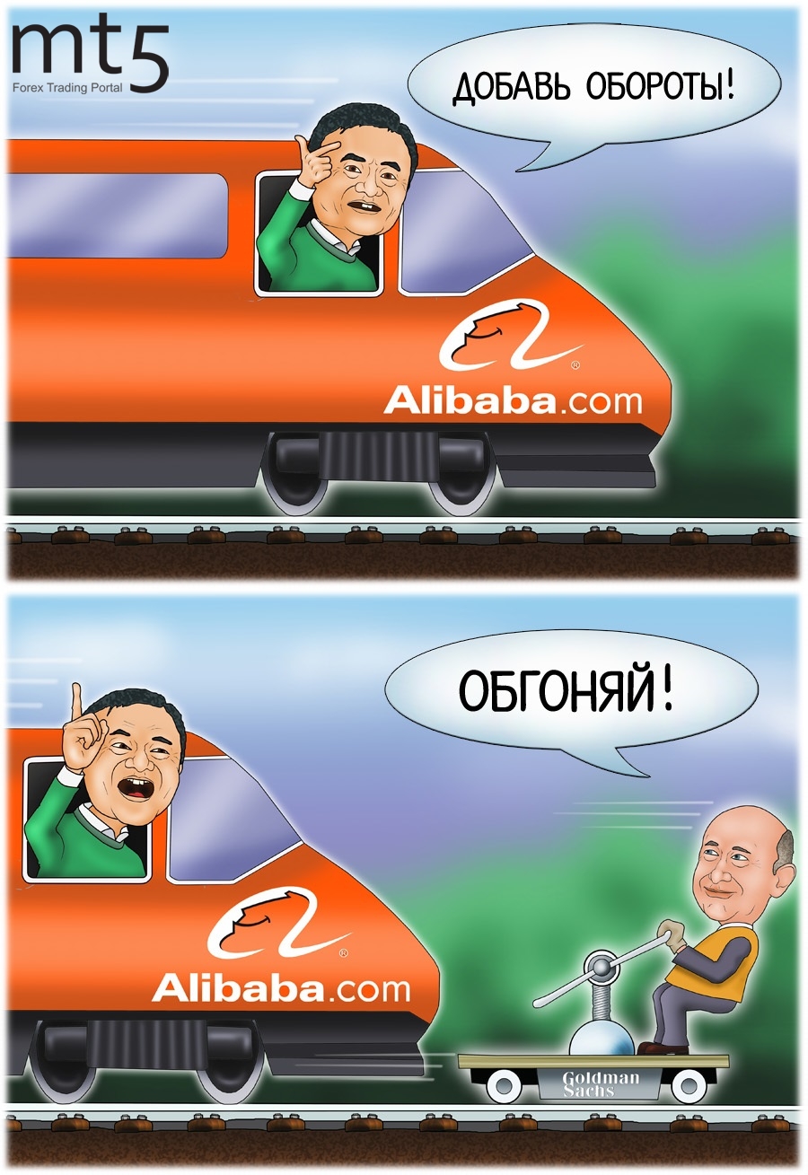   Alibaba  Goldman Sachs  