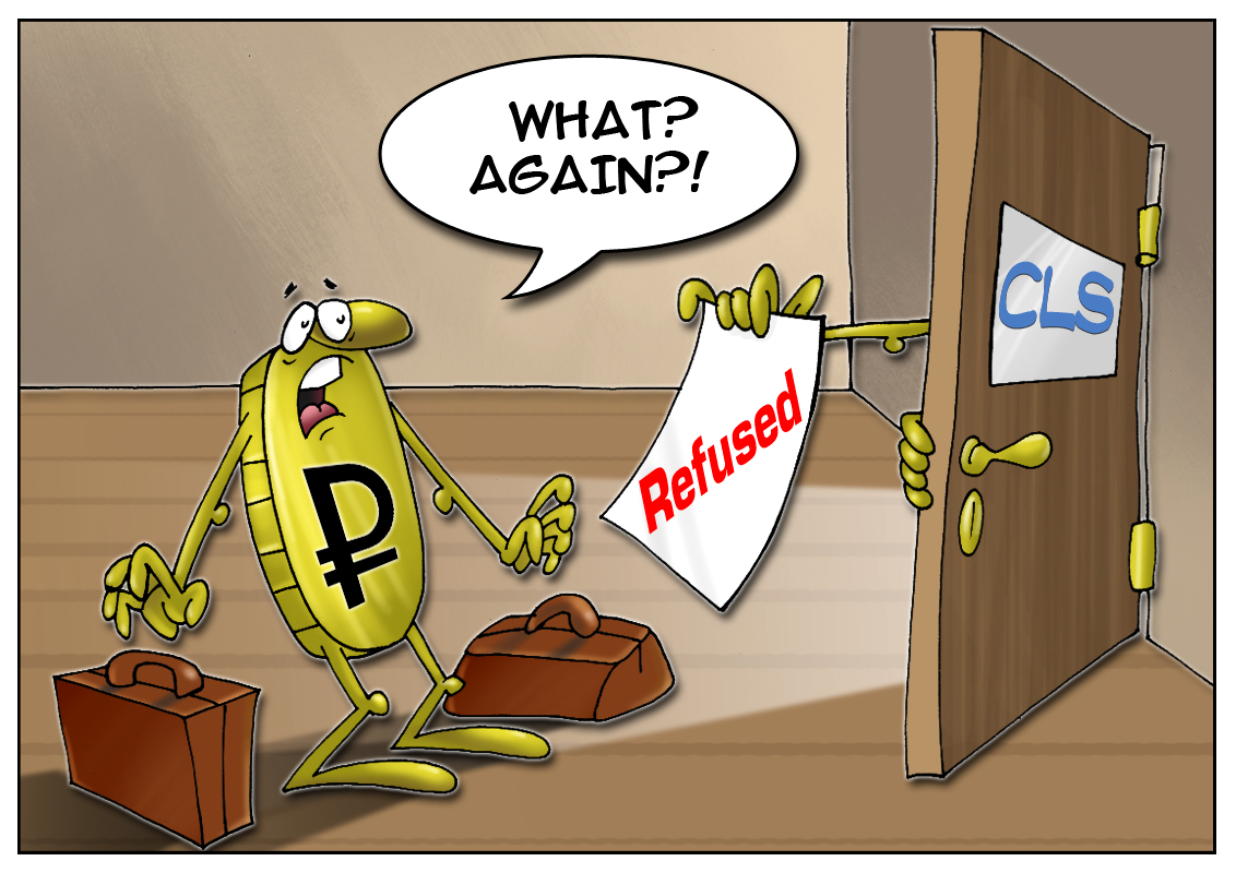 CLS plans to add Russian ruble postponed