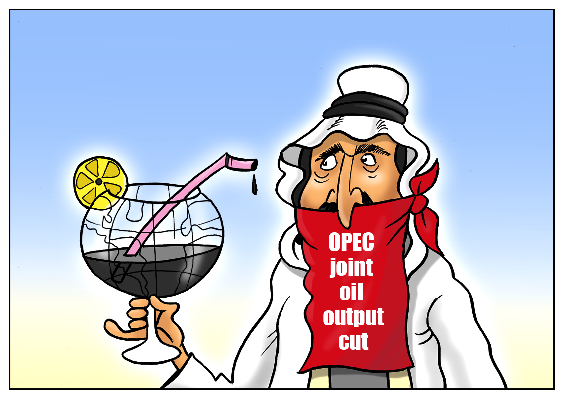 Produksi minyak OPEC dipangkas untuk melonjakkan produsen shale AS