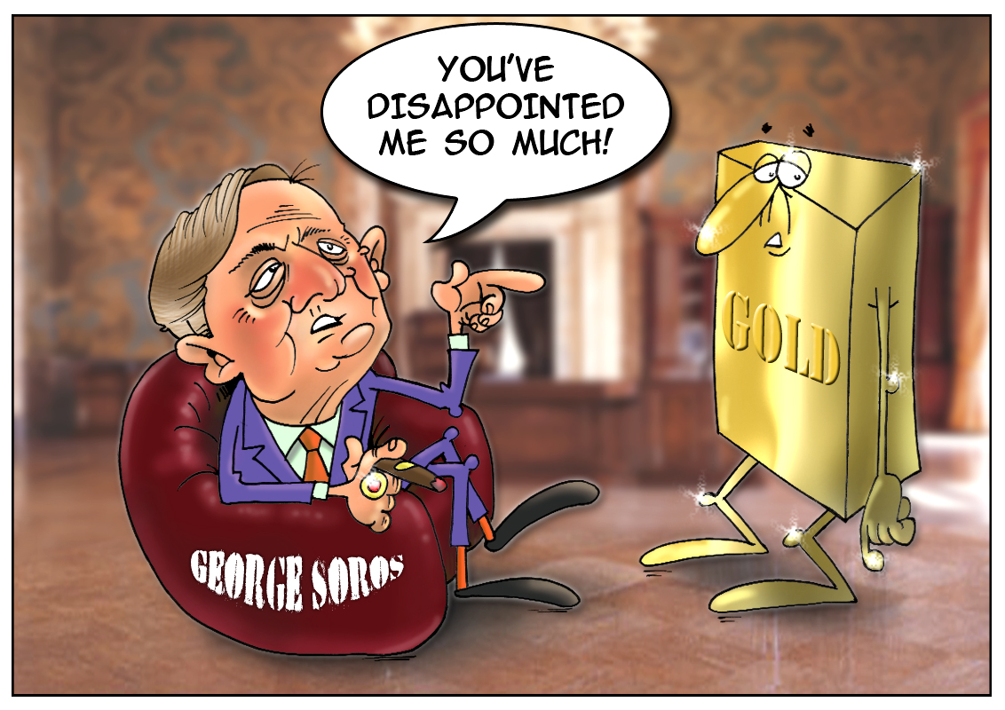 Soros no longer trusts in gold