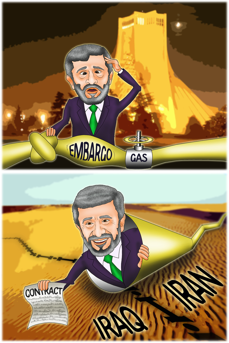 Iran closes bargain of gas supplies to Iraq