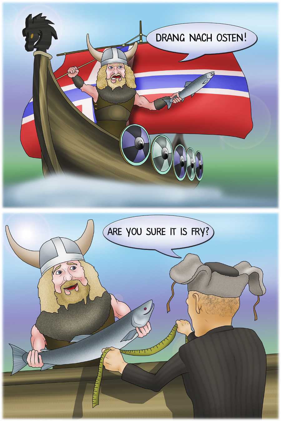 Russia allows Norwegian fish fry imports