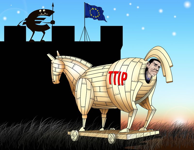 Perjanjian TTIP antara AS dan UE dipertaruhkan