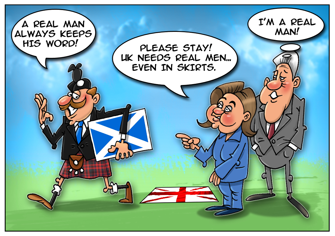 Hillary Clinton says a "Yes" vote in Scottish referendum to be a "loss for both sides"