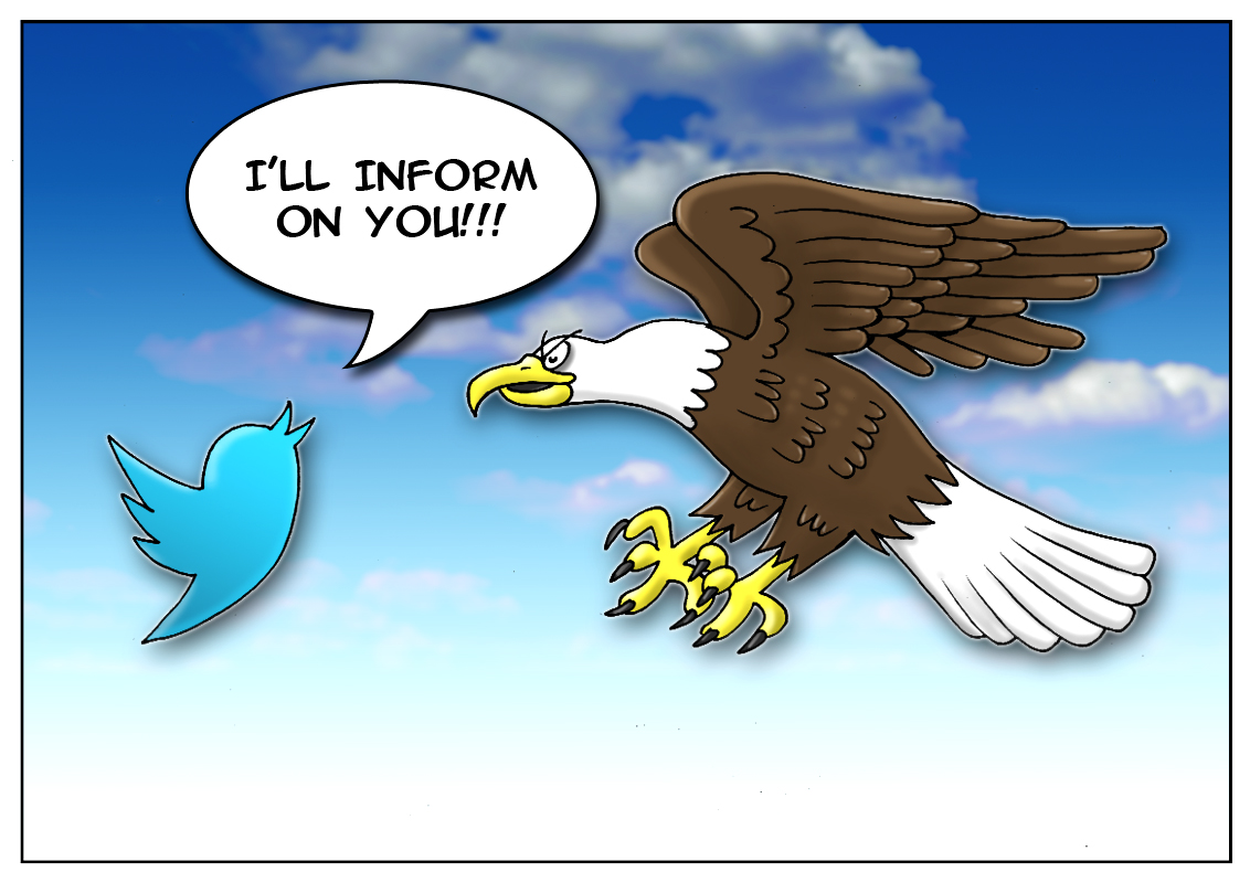 Twitter sues U.S. government over spying