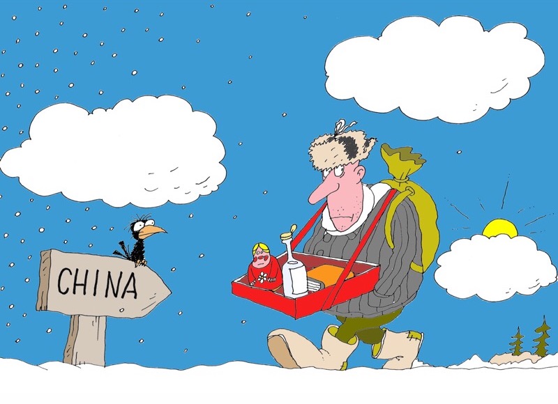 Товарооборот между Россией и КНР сократился на треть