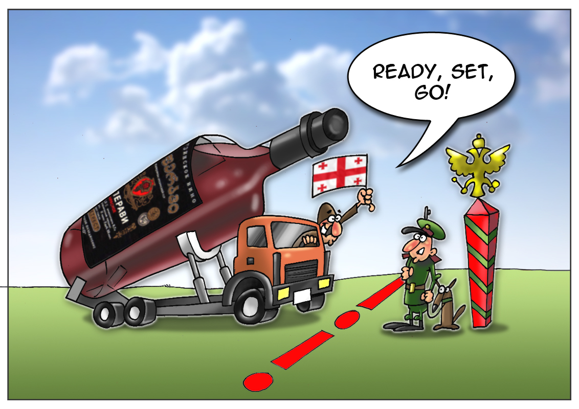 Russia welcomes Georgian alcoholic beverages 