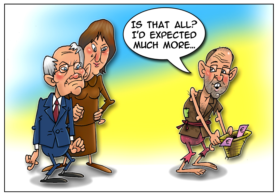 EU and IMF lavish with loans to Ukraine