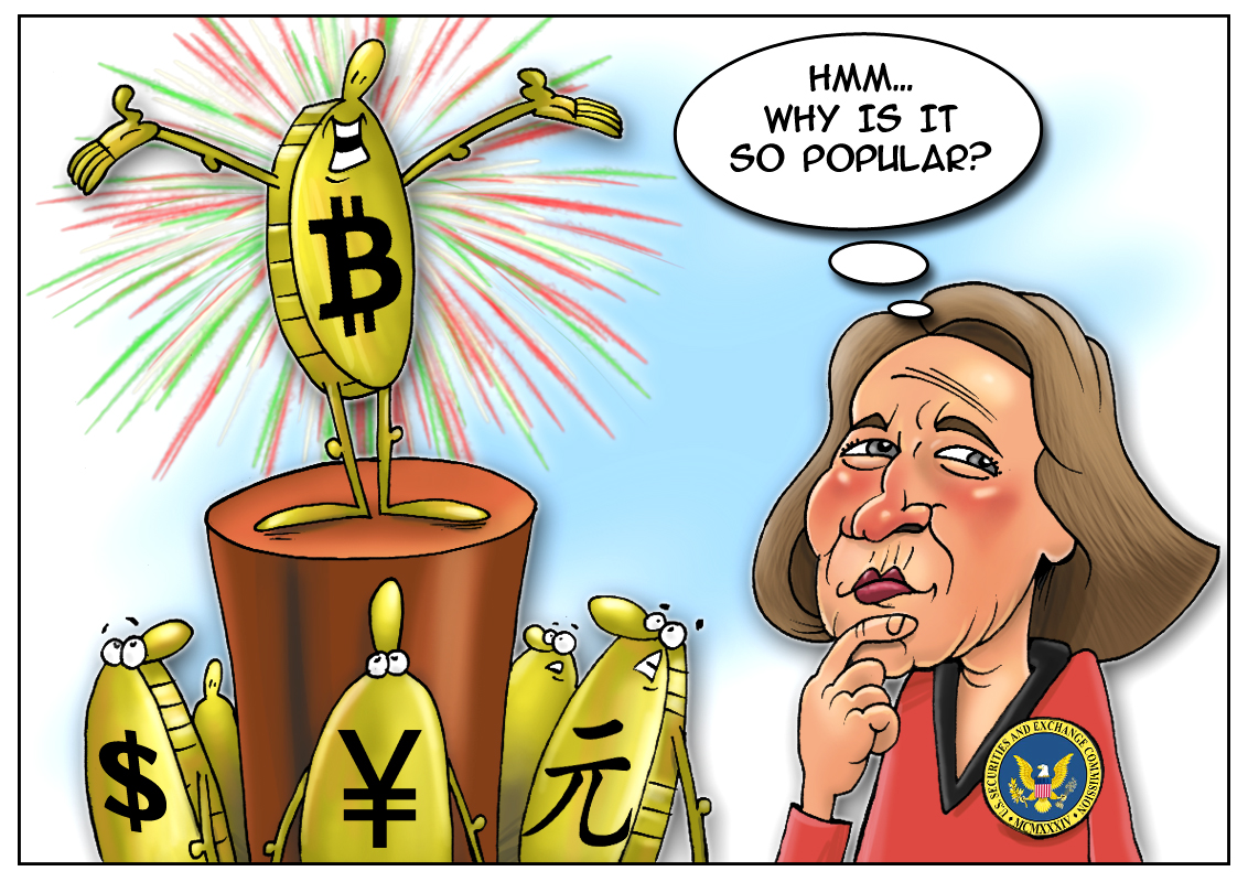 SEC warns of high risks related to bitcoin