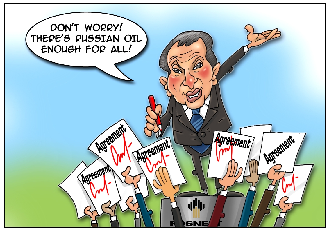 Rosneft signs more contracts amid sanctions