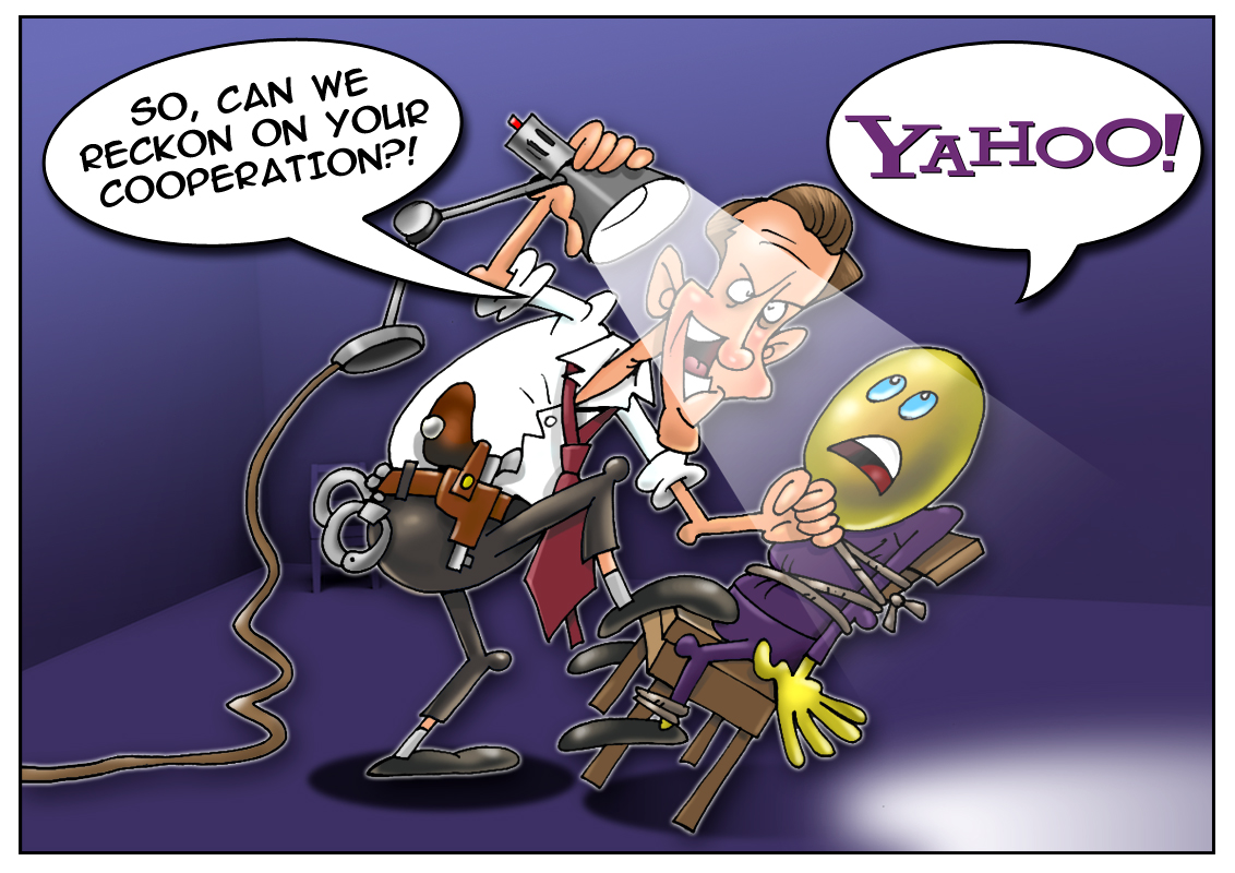 Yahoo faced fine over refusal to spy for NSA