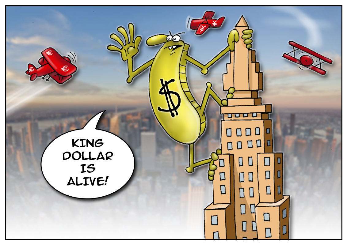 Investors forecast further strengthening of greenback