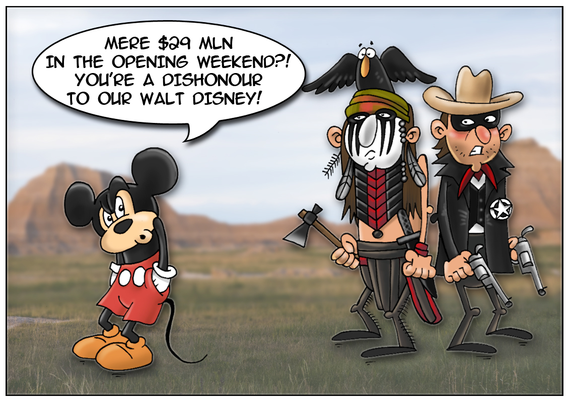 Johnny brings no cash - Disney's hopes dashed